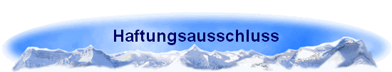 Haftungsausschluss